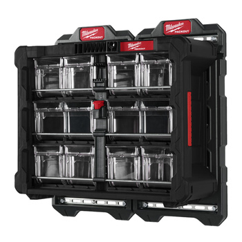 Organizer skrzynka Packout z wymiennymi pojemnikami Milwaukee 4932498323