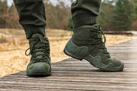 Obuwie robocze trekkingowe Lahti Pro L3012739 zielone, rozmiar 39