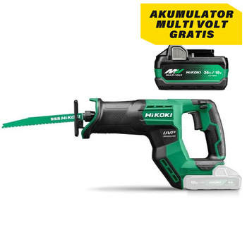 Akumulatorowa piła szablasta 18V HiKOKI CR18DMA W4Z