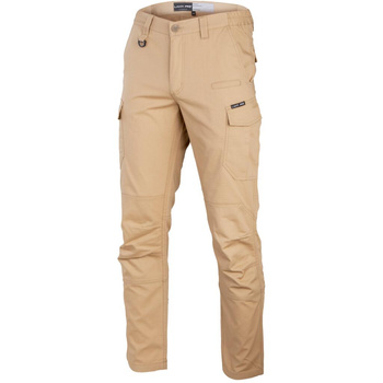 Spodnie bojówki Slim Fit Lahti Pro beżowe, rozmiar 3XL