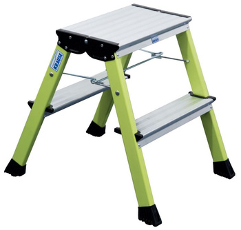 Schodki dwustronne składane Rolly KRAUSE Monto 2,45m 2x2