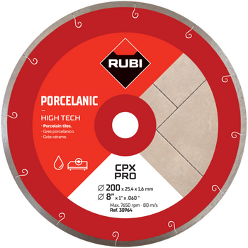 Tarcza diamentowa Rubi CPX 200 Pro do gresu porcelanowego