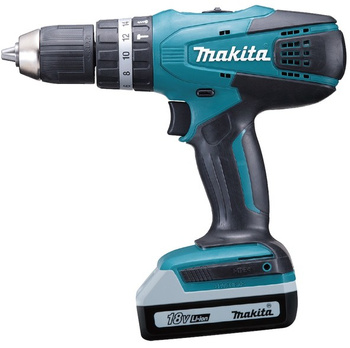 Wiertarko-wkrętarka udarowa 18V Makita HP457DWE