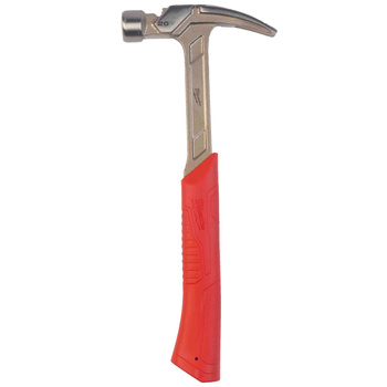 Młotek ciesielski stalowy pazur prosty 570g Milwaukee 4932478654