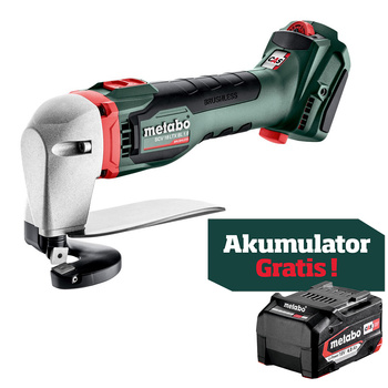 Akumulatorowe nożyce do blachy Metabo SCV 18 LTX BL 1.6 (601615850)