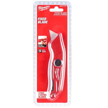 Nóż z ostrzem stałym trapezowym Milwaukee