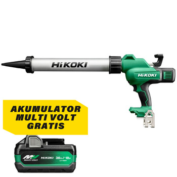 Akumulatorowy wyciskacz do kleju i sylikonu HiKOKI AC18DA W5Z