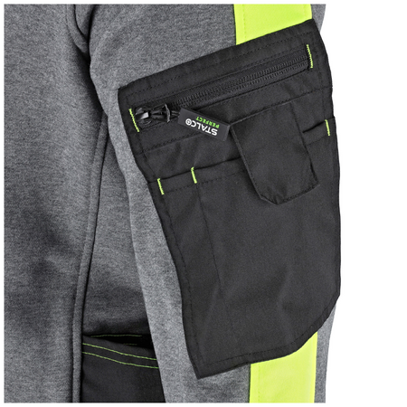 Bluza męska Stalco Mechanick szara, rozmiar M