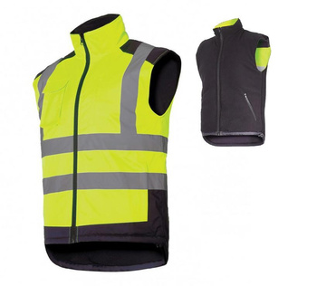 Dwustronna kamizelka ostrzegawcza Lahti Pro rozm. 2XL