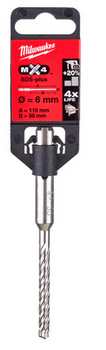 Wiertło SDS-Plus Milwaukee MX4 6x115x50