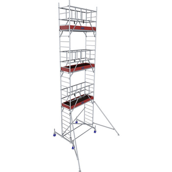 Rusztowanie aluminiowe jezdne KRAUSE MONTO ProTec 6,30m 8,30m