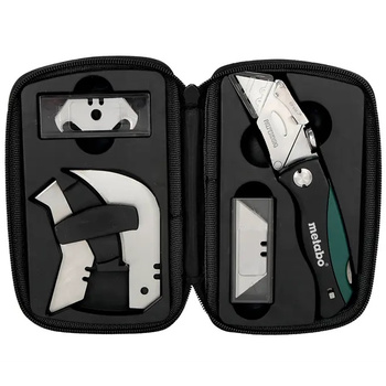 Nóż uniwersalny Metabo z zestawem ostrzy (657049000)