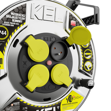 KEL Przedłużacz bębnowy, specjalistyczny, Heavy Duty 3X2,5/H05RR-F 50 m