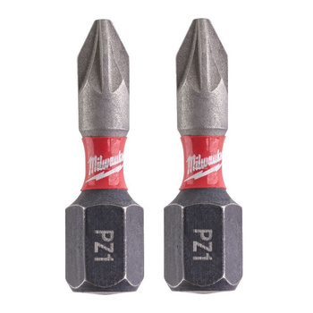 Bity udarowe Milwaukee  Shockwave Impact PZ1 25mm - 2 sztuki