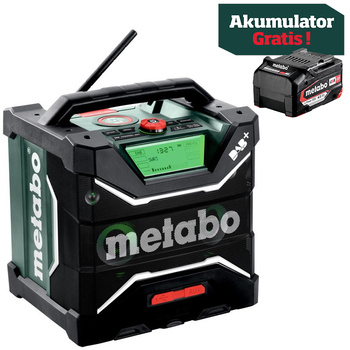 Akumulatorowe radio na budowę Metabo RC 12-18 32W BT DAB+ (600779850)