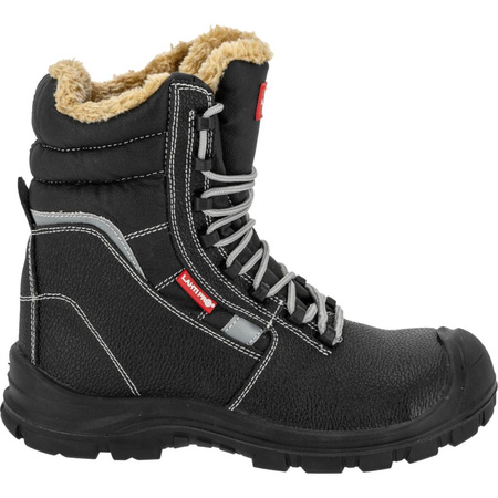 Trzewiki robocze ocieplane skóra wysokie S3 Lahti Pro czarne, rozmiar 41