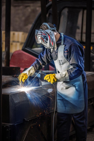 Przyłbica spawalnicza dwuzakresowa LAHTI PRO