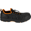 Półbuty robocze z podnoskiem kompozytowym SRC S1 Lahti Pro czarno-pomarańczowe, rozmiar 39
