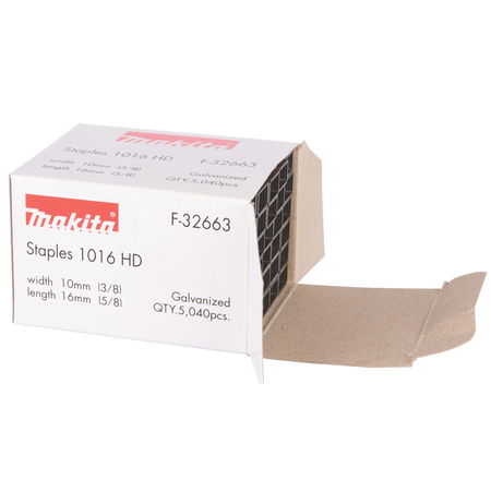 Zszywki 10x16mm do zszywacza DST221 T221D BST221RFE 5040szt. Makita F-32663