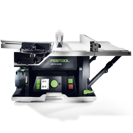 FESTOOL Akumulatorowa stołowa pilarka tarczowa CSC SYS 50 EB-Basic