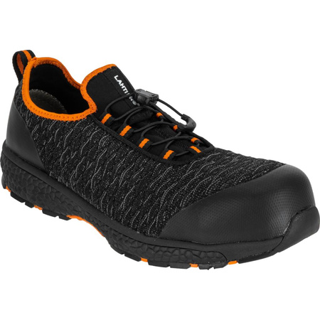 Półbuty robocze z podnoskiem kompozytowym SRC S1 Lahti Pro czarno-pomarańczowe, rozmiar 43