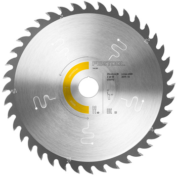 FESTOOLTarcza pilarska WOOD UNIVERSAL HW 254x2,4x30 W40