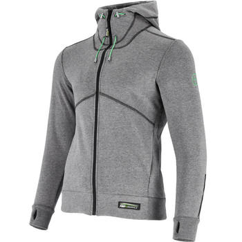 Bluza męska z kapturem Stalco Spartan szary, rozmiar 3XL