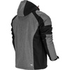 Kurtka z kapturem SoftShell odblaskowa Lahti Pro szaro-czarna, rozmiar L