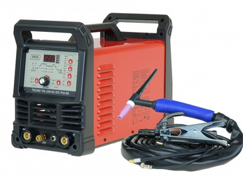 Spawarka inwertorowa TECNO TIG 220 AC/DC PULSE MPX + zestaw TIG IDEAL