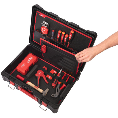 Zestaw dla elektryka PACKOUT 62 elementy Milwaukee 4932499466