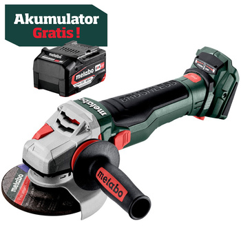 Akumulatorowa szlifierka kątowa Metabo WB 18 LTX BL 15-125 Quick (601730850)