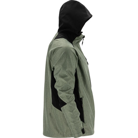 Kurtka Soft-shell z kapturem L4095002 Lahti Pro zielono-czarna, rozmiar M