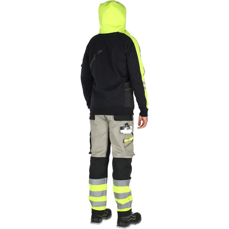 Bluza męska Stalco Mechanick czarna, rozmiar L