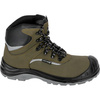 Trzewiki robocze nubukowe SRC S3 Lahti Pro zielono - czarne, rozmiar 41