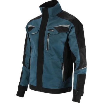 Bluza robocza Slim-Fit stretch Lahti Pro turkusowa, rozmiar M