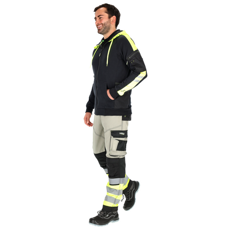 Bluza męska Stalco Mechanick czarna, rozmiar 3XL