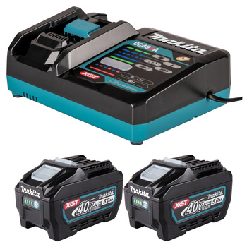 Zestaw zasilający XGT 2x BL4050F + DC40RA Makita 1911V6-0
