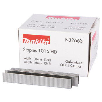 Zszywki 10x16mm do zszywacza DST221 T221D BST221RFE 5040szt. Makita F-32663
