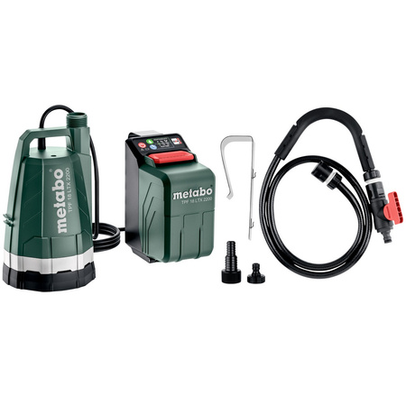 Akumulatorowa pompa zanurzeniowa i do wody deszczowej Metabo TPF 18 LTX 2200 (601729850)