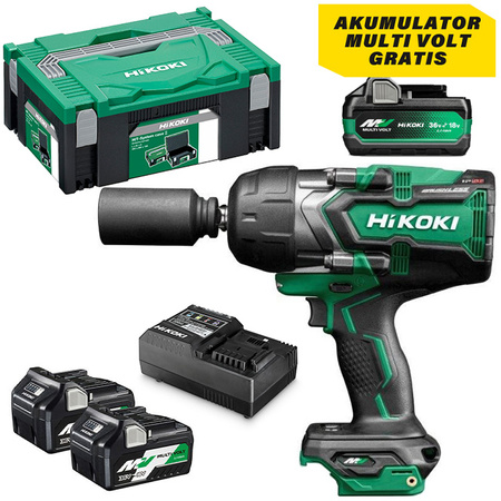 Klucz udarowy akumulatorowy 36V MultiVolt HiKOKI WR36DG WRZ