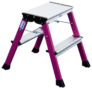 Schodki dwustronne składane Rolly KRAUSE Monto 2,45m 2x2