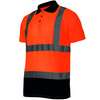 Koszulka polo ostrzegawcza Lahti Pro pomarańczowa, rozmiar 2XL