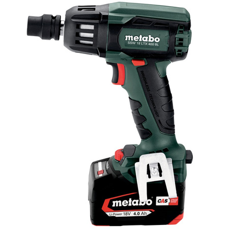 Zakrętak udarowy akumulatorowy Metabo SSW 18 LTX 400 BL (602205500)