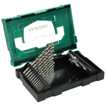 Zestaw wierteł do metalu i drewna HiKOKI