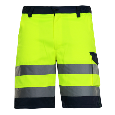 Krótkie spodenki ostrzegawcze Lahti Pro rozm. 2XL
