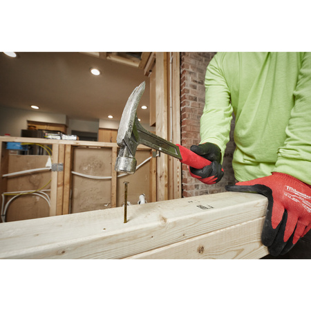Młotek ciesielski stalowy pazur prosty 570g Milwaukee 4932478654