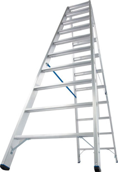 Drabina dwustronna ze stopniami KRAUSE Stabilo 3,90m 2x10