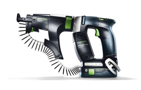 FESTOOL Wkrętarka taśmowa z podajnikiem 18V DWC18-4500 HPC4,0 I-Plus