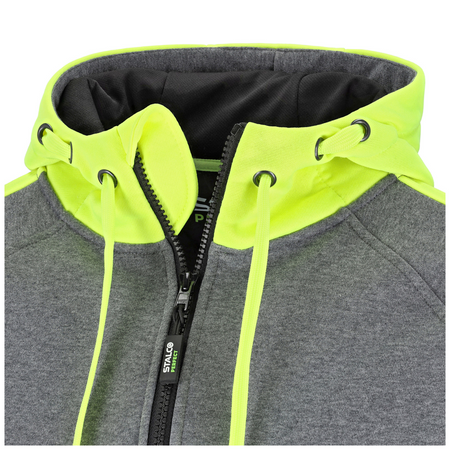 Bluza męska Stalco Mechanick szara, rozmiar XL