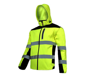 Kurtka ostrzegawcza SoftShell Lahti Pro rozm. 3XL